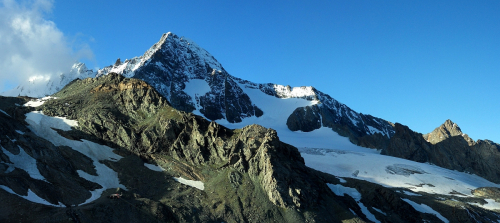 Glockner pri západe slnka