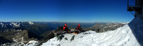 "Desiatová" pohoda pri Erzherzog-Johann-Hütte