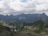 Panoráma zo sedla Zawrat