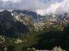 Pohľad do oblakmi zahalenej Mengusovskej doliny
