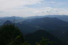 Panoráma Pieniny - výhľad z Troch Korún